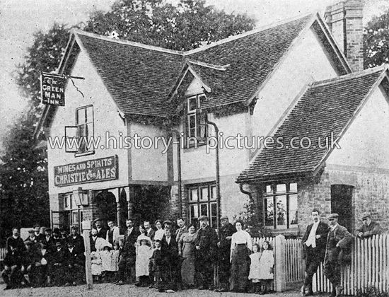 The Green Man Inn, Roydon Hamlet, Essex. c.1910